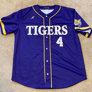 LSU Tigers colored jersey